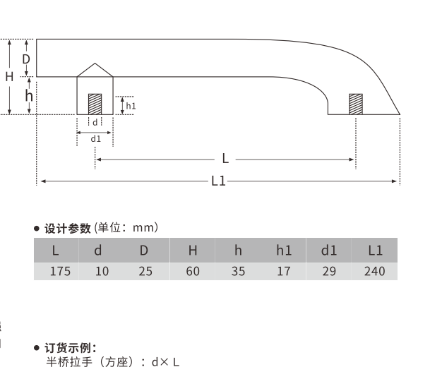 歐拓生產(chǎn)烤爐拉手、發(fā)酵箱拉手、冷柜拉手